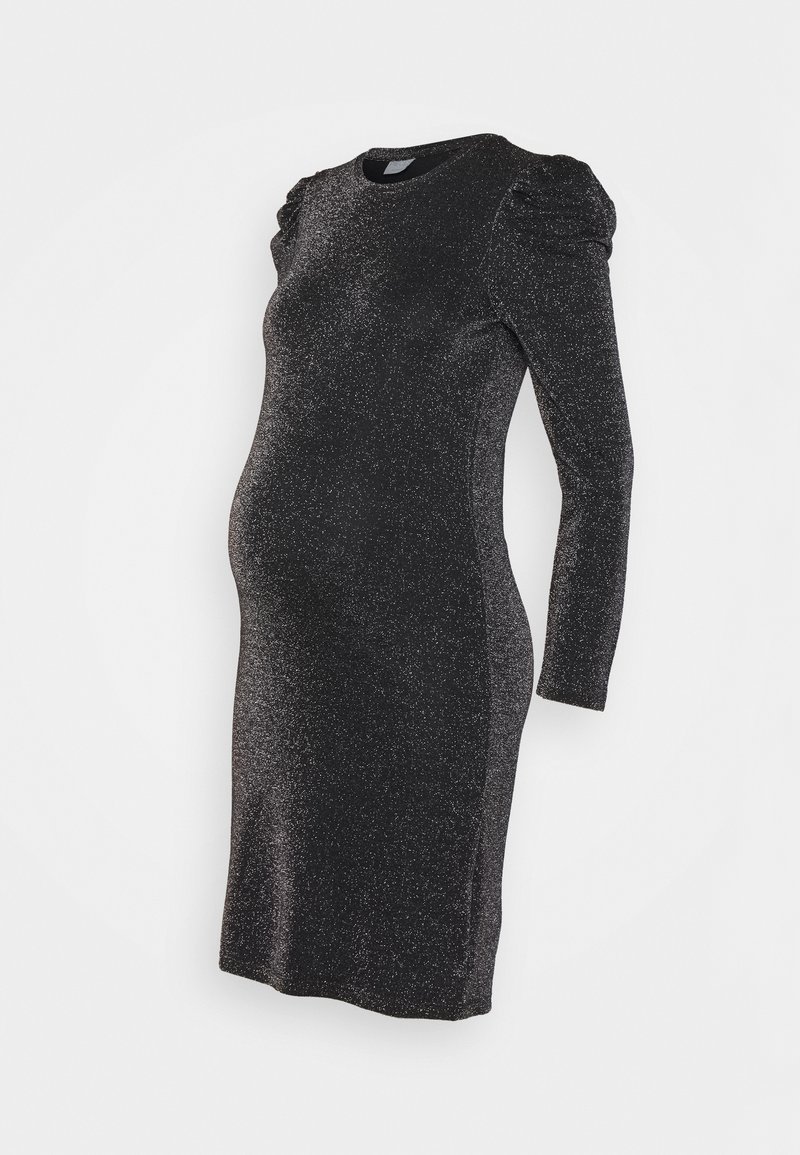 Pieces Maternity Jerseyjurk zwart