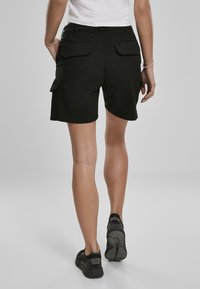 Urban Classics HIGH WAIST - Šorti - black