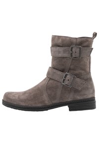 Cowboy/biker ankle boot - grey
