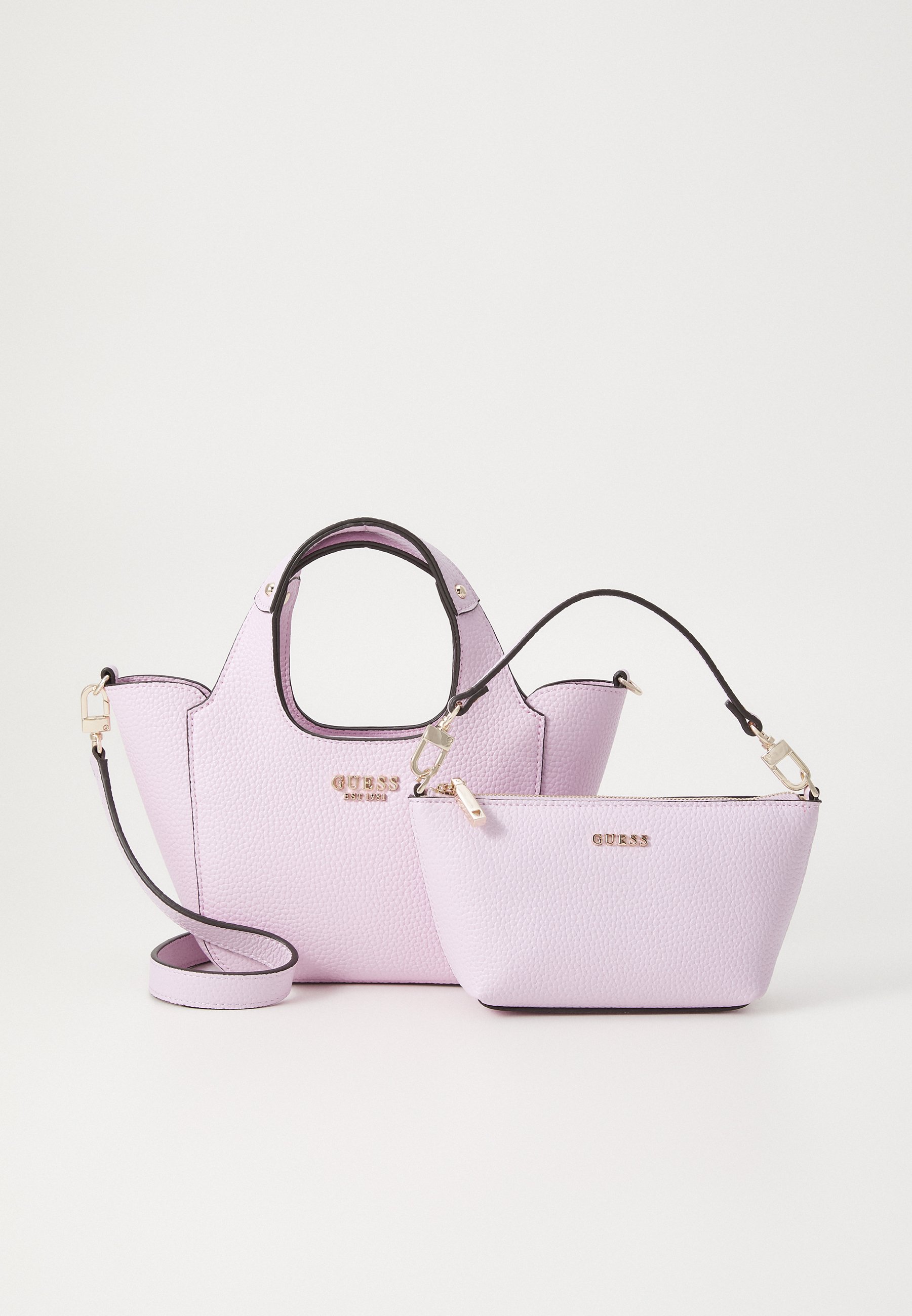 GUESS HELINA Mini Tote ショルダーバッグ Amazon.com: GUESS Helina Mini Tote, Beige : Clothing, Shoes