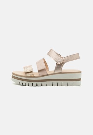 Sandalias con plataforma - rouge kombi