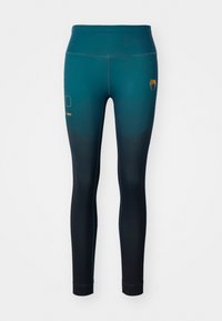 TACTICAL LEGGINGS  - Punčochy - black/forest green
