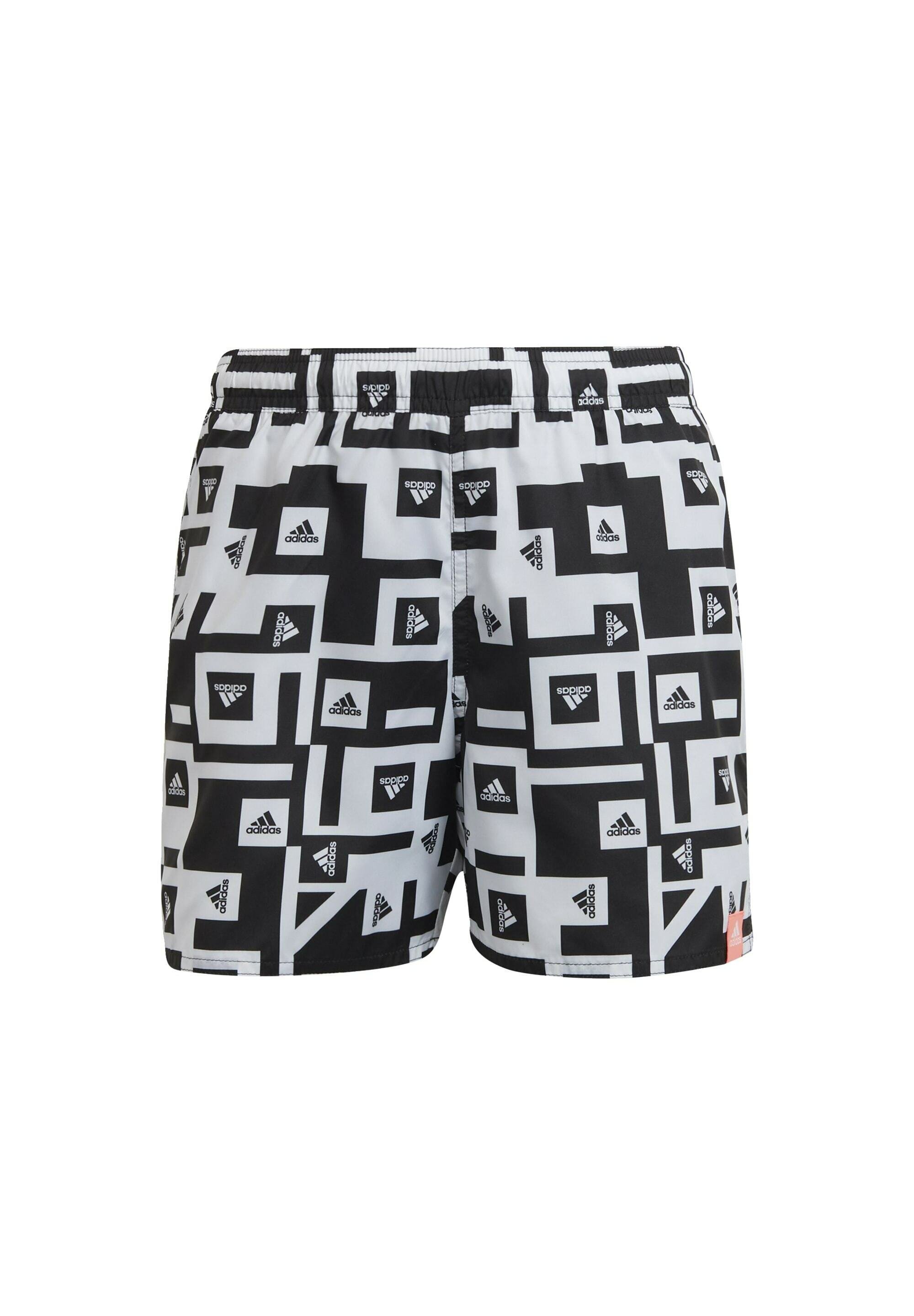 GRAPHIC - Swimming shorts - black 