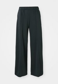 WIDE LEG TRACK - Pantalones deportivos - black