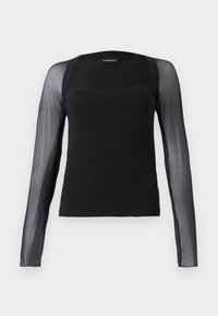 Top s dlouhým rukávem - black