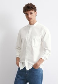 Marc O'Polo DENIM GRANDAD  - Hemd - offwhite multi