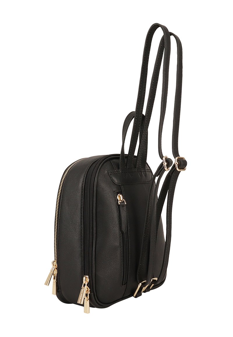 Ensemble Sac à Dos Et Portefeuille Paul Costelloe En Cuir Noir - Taille Moyen/grand, Occasion En Très Bon état - Style élégant Et Pratique