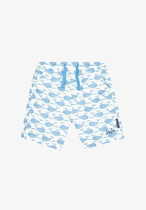 GINGHAM-REGULAR FIT - Plavecké šortky - blue