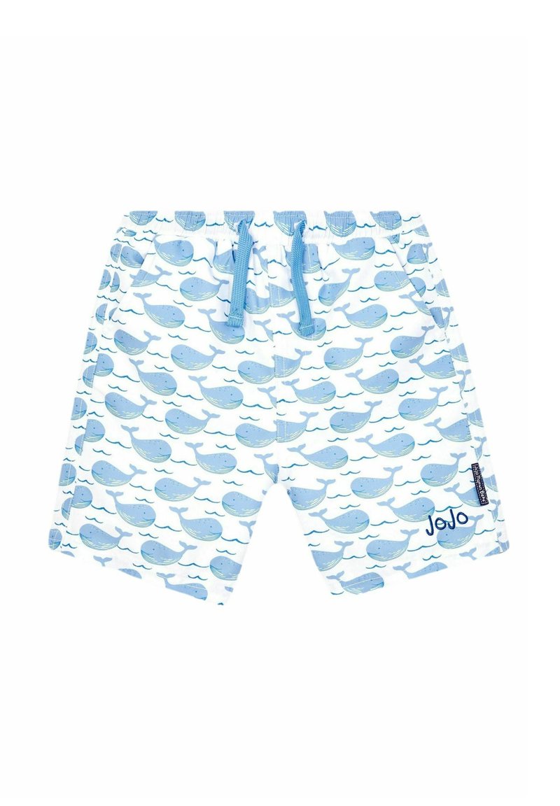 JoJo Maman Bébé GINGHAM-REGULAR FIT - Šortky na plávanie - blue