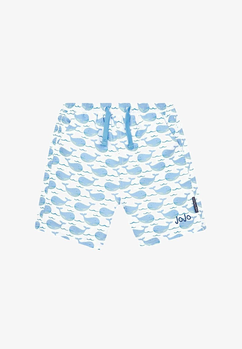 JoJo Maman Bébé GINGHAM-REGULAR FIT - Šortky na plávanie - blue