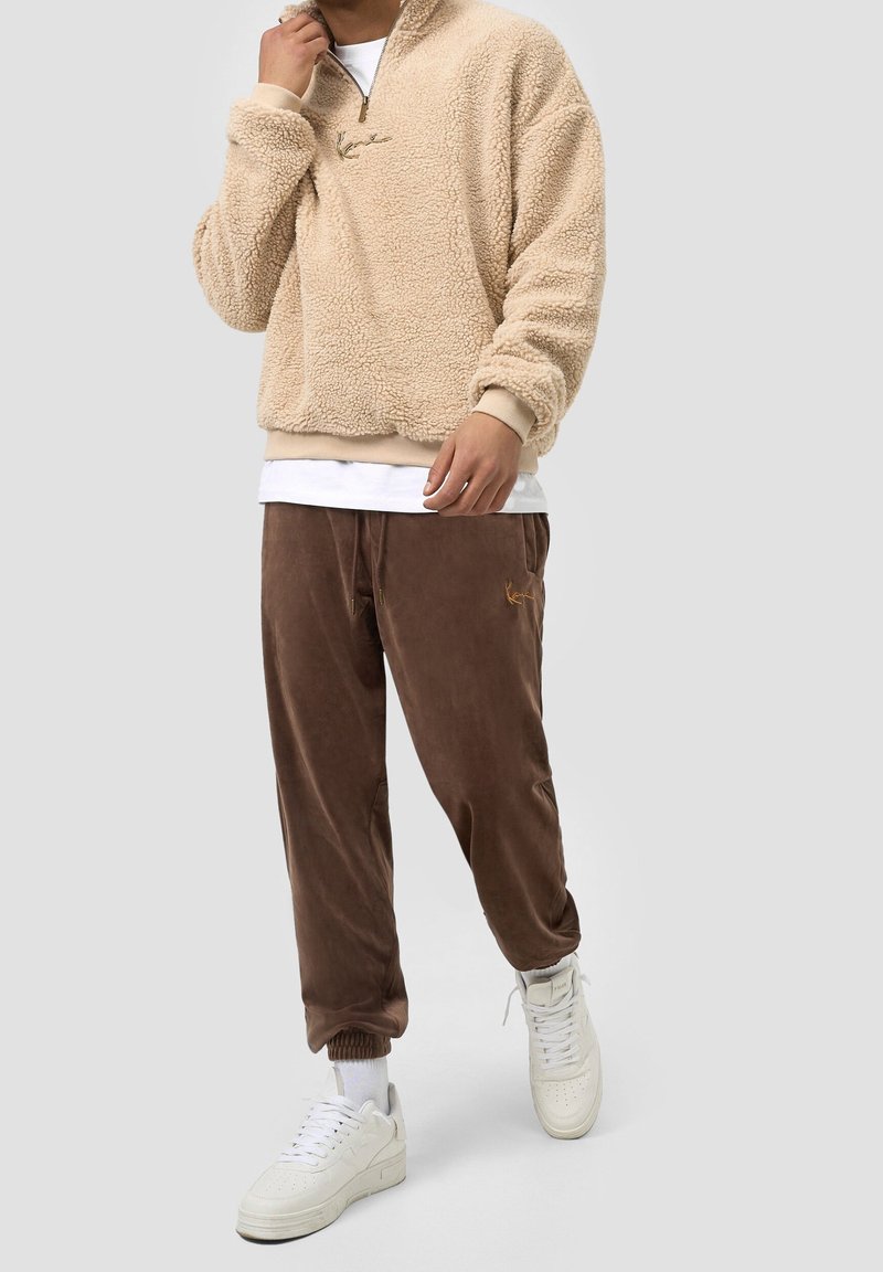 Karl Kani Felpa in pile - sand