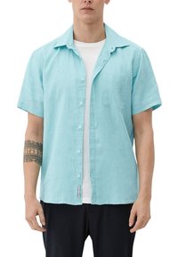 s.Oliver KURZARM AUS  - Hemd - pastelltürkis