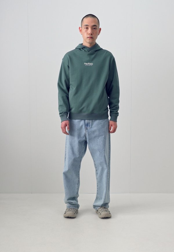 CIRCLE LANDSCAPE HOODIE - Sweatshirt - dark forest2