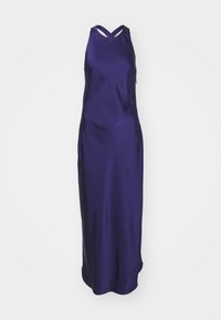 ROBE LONGUE SATINÉE - Kokteilikleit/peokleit - indigo