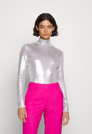Top s dlouhým rukávem - silver-coloured