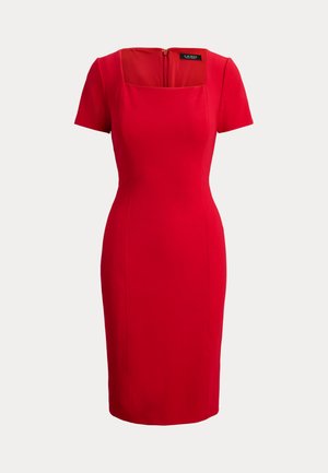 Lauren Ralph Lauren, FAILLE SHORT-SLEEVE COCKTAIL DRESS - Etui-jurk - cruise red