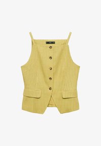 Mango Waistcoat yellow