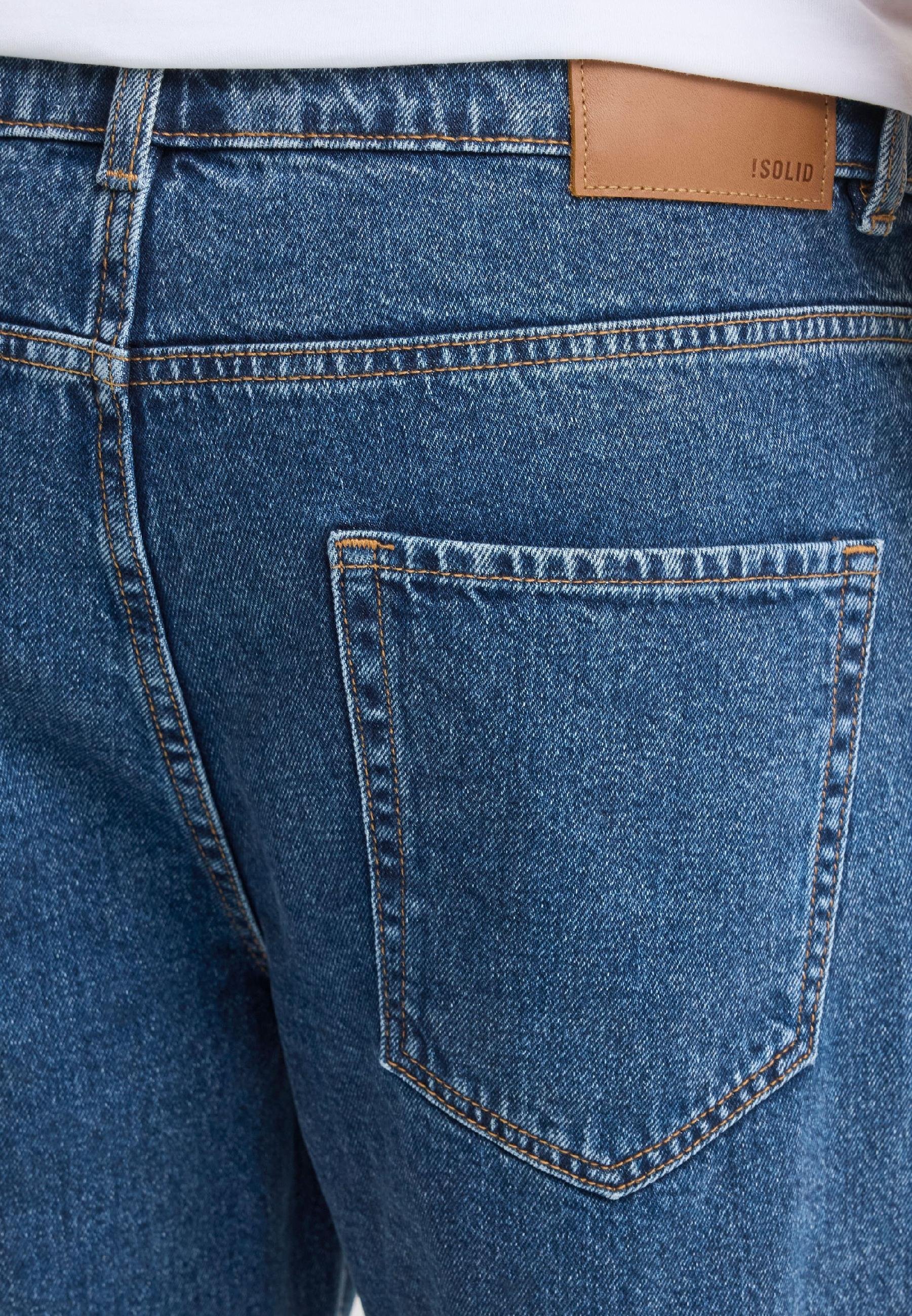 Solid SDDYLAN DAD FIT - Siaurėjantys džinsai - blue/mėlynų džinsų