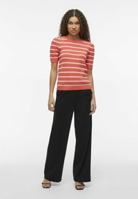 VILA KURZARM - Camiseta estampada - dubarry