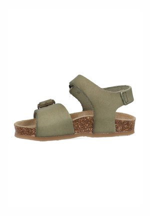 Riemensandalette - green