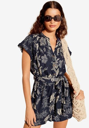 SHORT SLEEVE UTILITY - REGULAR FIT - Kezeslábas - navy blue