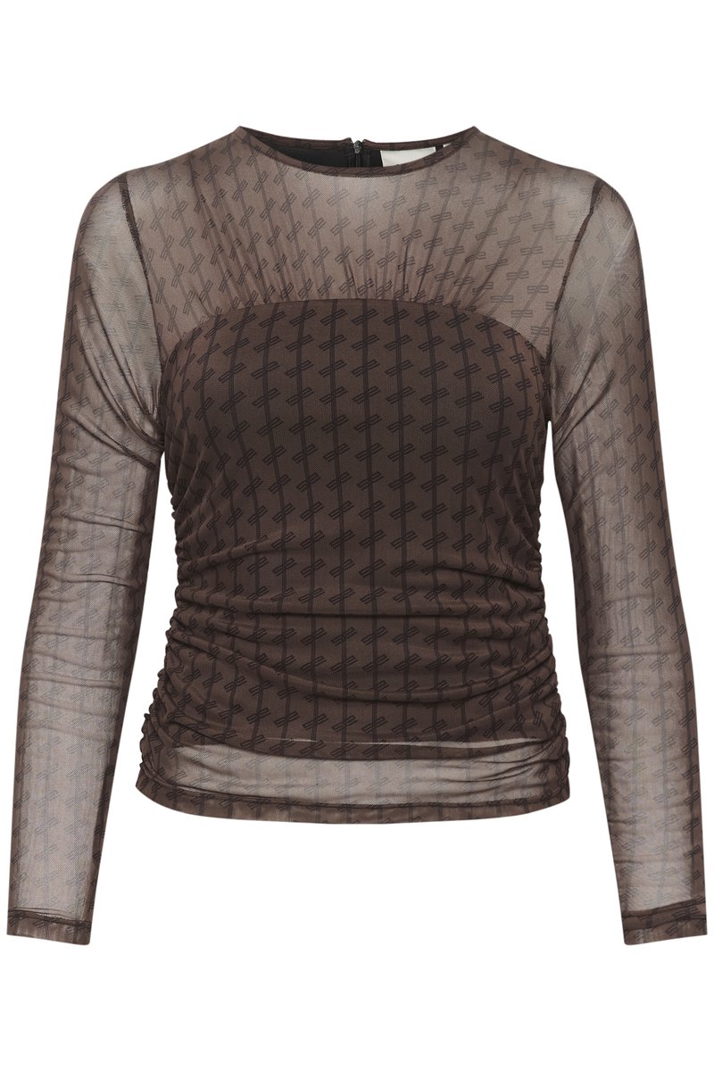 Gestuz Longsleeve bruin Gestuz Longsleeve bruin