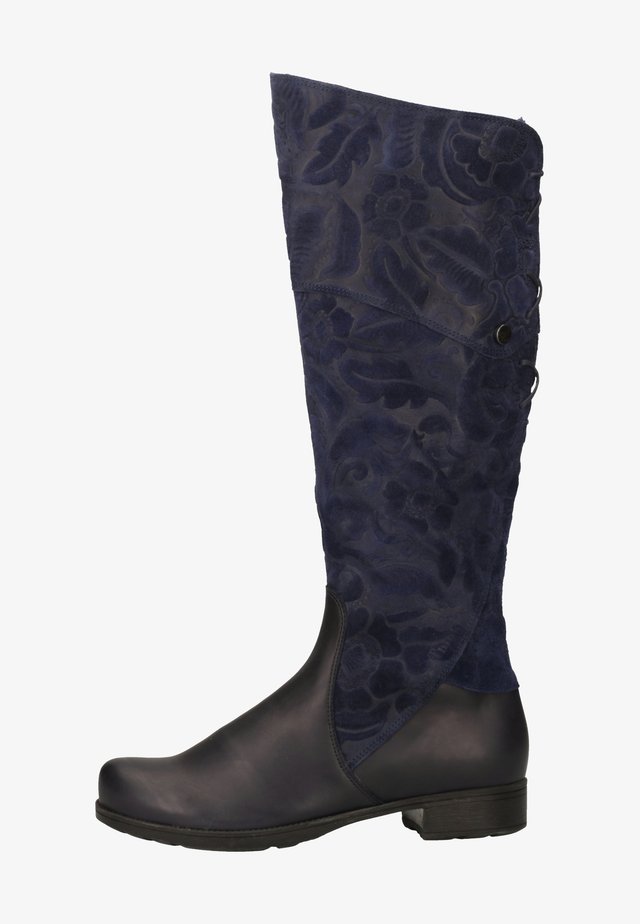 Blaue Klassische Stiefel Fur Damen Schuhe Shoppen Leicht Gemacht Zalando