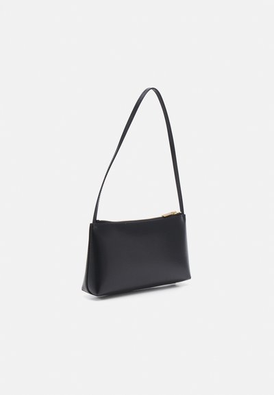 Mansur Gavriel GAIA SHOULDER BAG - Geantă de mână - black/flamma