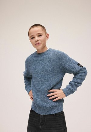 Next, UTILITY CREW NECK - Striktrøje - blue