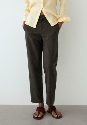 Massimo Dutti, Pantaloni - dark brown