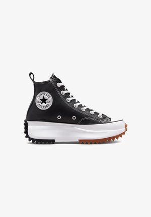 Converse, RUN STAR - Sneaker high - black white gum