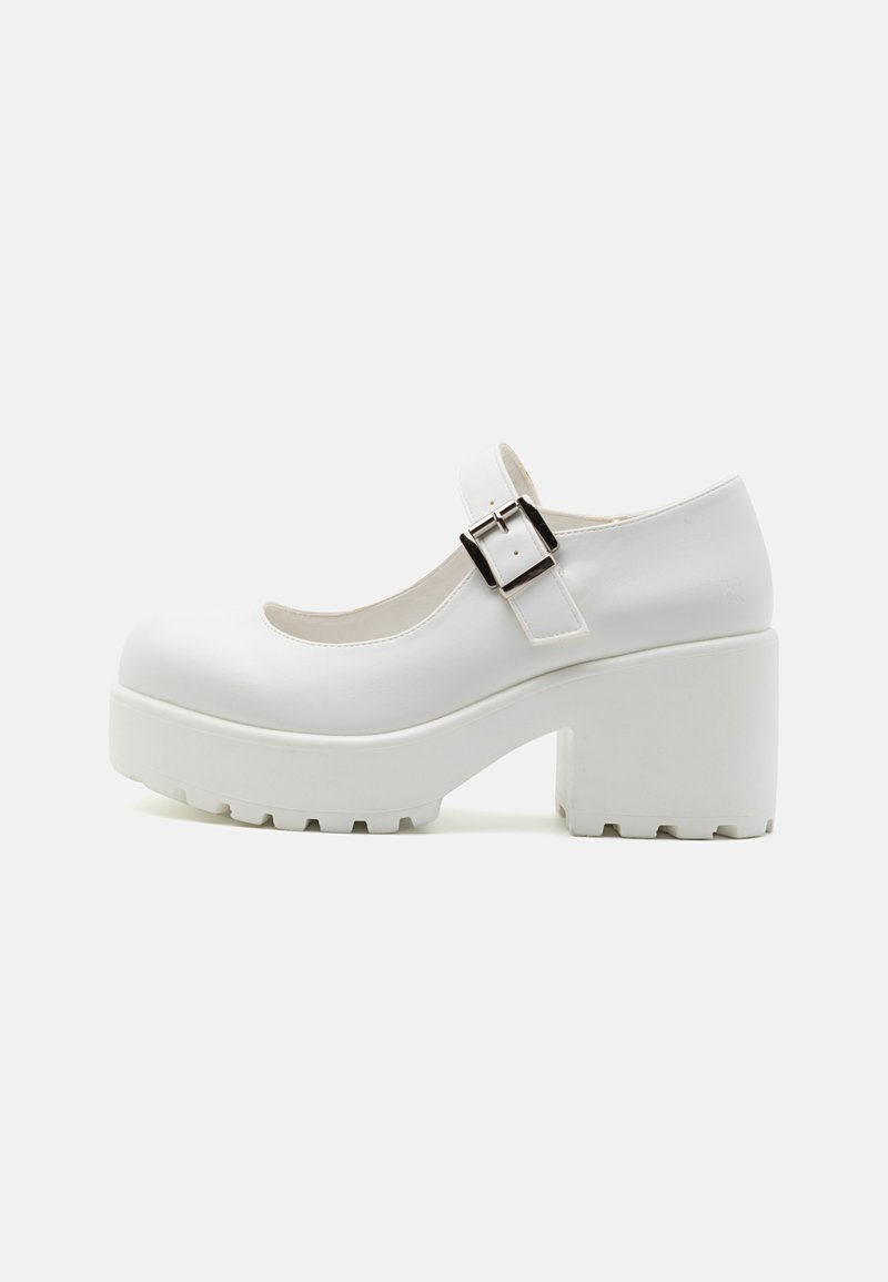 Koi Footwear TIRA MARY JANES WASHOUT EDITION Plateaupumps white/wit Zalando.nl