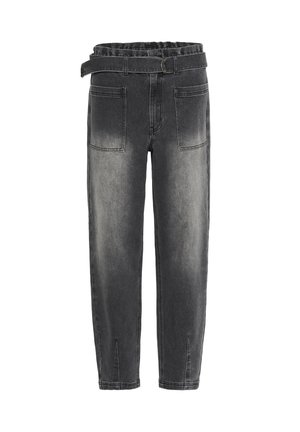 Kaffe ABBY  - Relaxed fit -farkut - medium grey denim