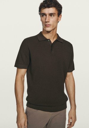 Polo - dark brown