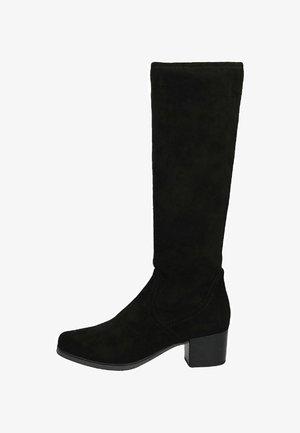 Stiefel - black stretch