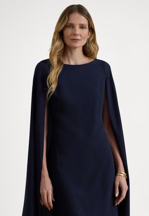 CAPE GEORGETTE COCKTAIL DRESS - Robe de soirée - lighthouse navy