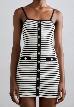 Gebreide jurk - black