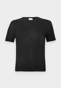 Strikkegenser - black