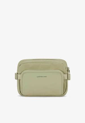 Kapten & Son, KAPTEN AND SON UMHÄNGETASCHE LISBON CROSSBODY UNISEX - Sac banane - dusty pistachio