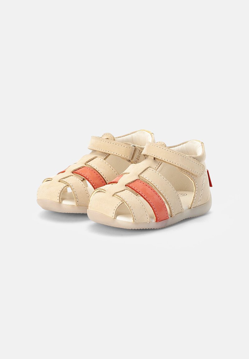 Kinder Sneaker | Kickers BIGFLO Riemensandalette beige rose jaune/beige - TF48745 Kinder Sneaker | Kickers BIGFLO Riemensandalette beige rose jaune/beige - TF48745