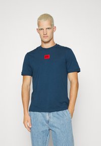 HUGO DIRAGOLINO - T-shirt básica - dark blue