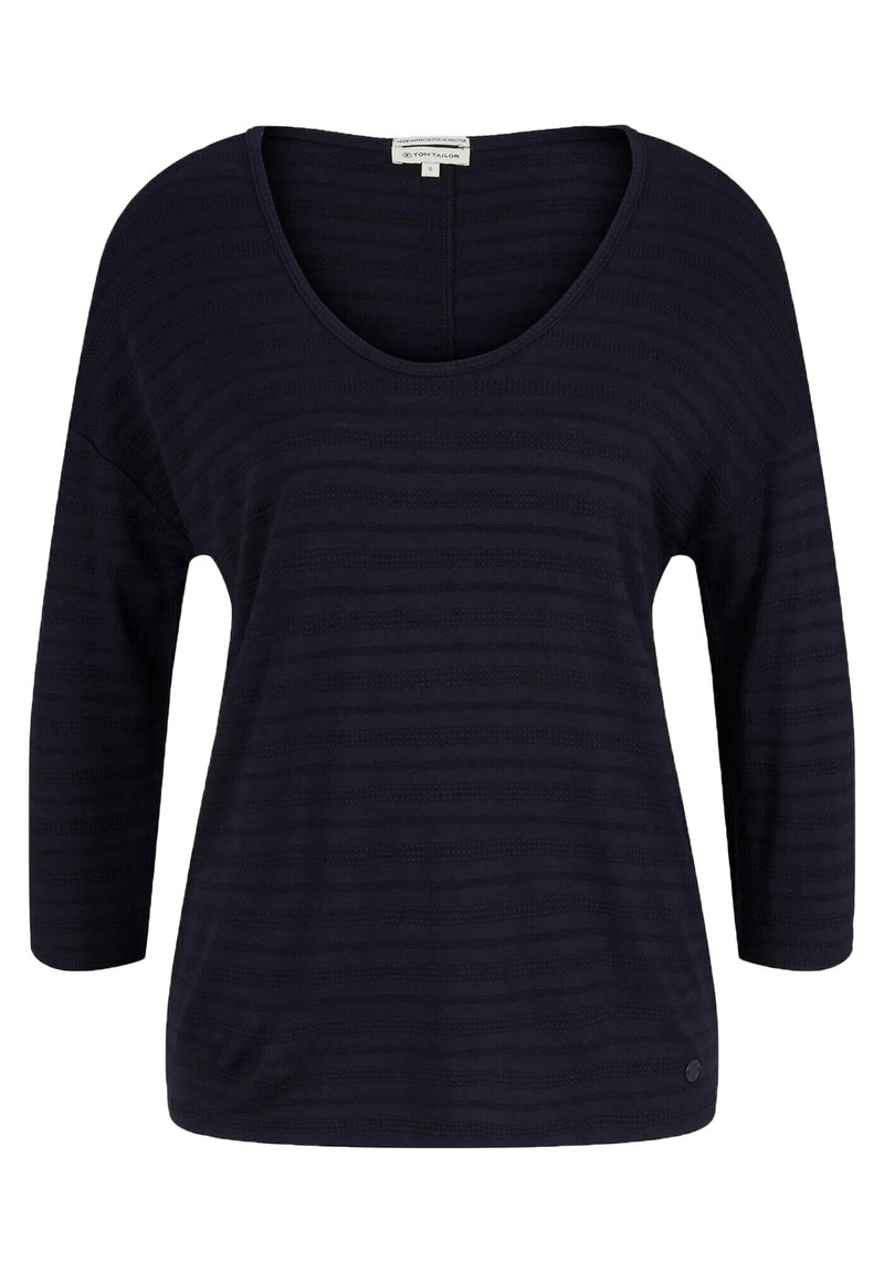 TOM TAILOR T-shirt à manches longues - sky captain blue