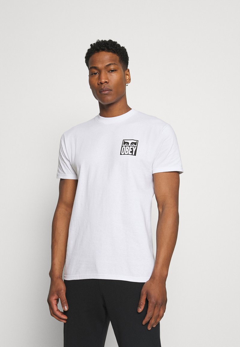Obey Clothing EYES ICON - Potiskana majica - white