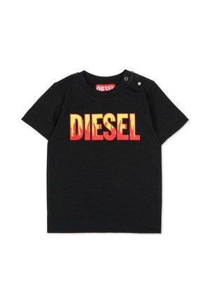 A MANICA CORTA - T-shirt con stampa - black