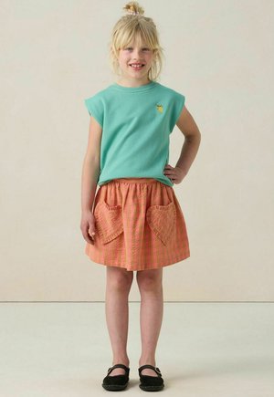 KARIERTER - A-line skirt - rosa