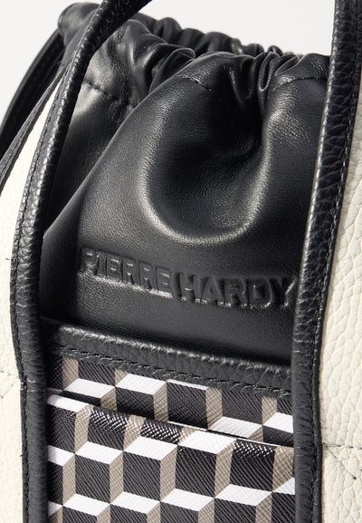 Pierre Hardy MINI ARCHI - Handbag - white/black
