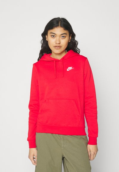 Nike Sportswear CLUB CREW - Sweatshirt - university red/white/rot ...