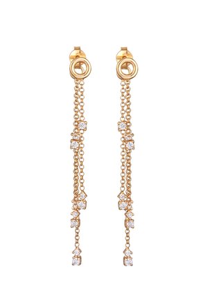 ZIRKONIA DESIGN  - Boucles d'oreilles - gold-coloured