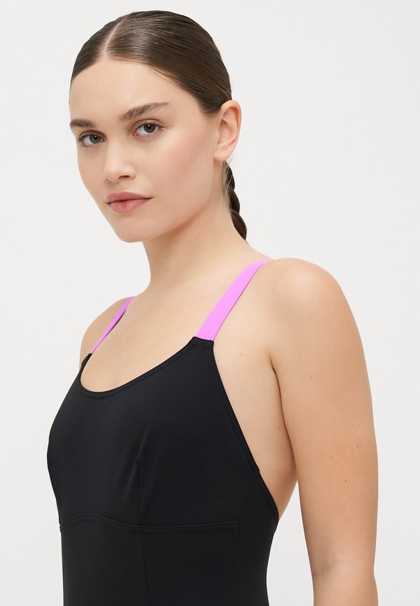 WOMENS SHAPING CROSSBACK SWIMSUIT - Swimsuit - neon violet2