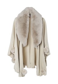 INFLUENCER POMPOM - Cape - beige